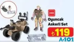 MGS OYUNCAK ASKERLİ SET